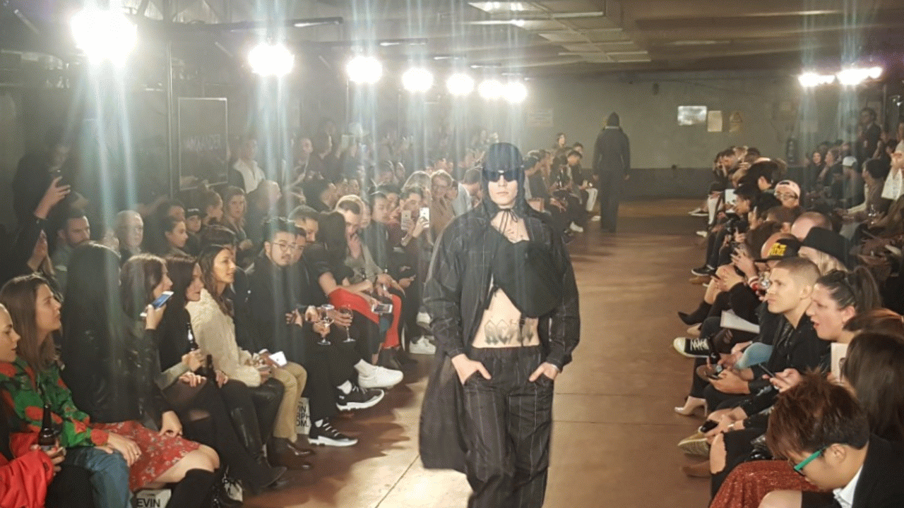 Underground vibes at MFW Menswear